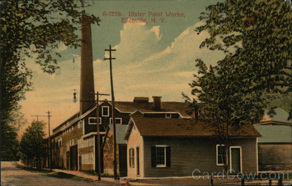 Ulster Paint Works Ellenville New York