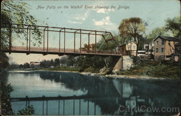 Walkill River Bridge New Paltz New York