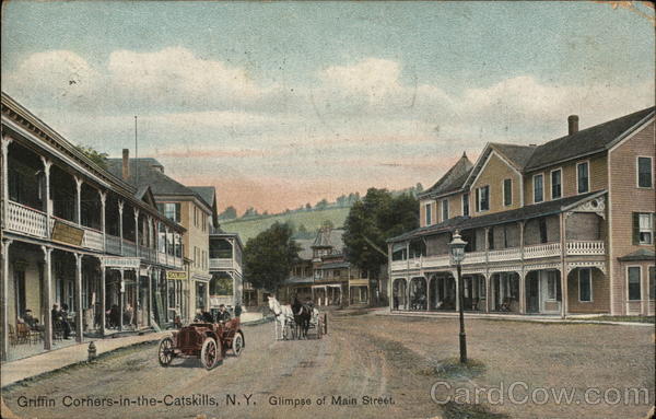 Glimpse of Main Street, Griffin Corners Onondaga New York