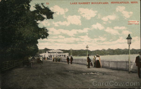 Lake Harriet Boulevard Minneapolis Minnesota