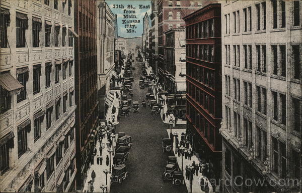 11th Street, East from Main Kansas City Missouri