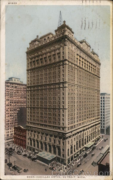 Book-Cadillac Hotel Detroit Michigan