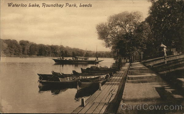 Waterloo Lake, Roundhay Park Leeds England Yorkshire