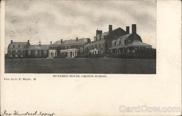 Groton School - Hundred House Massachusetts