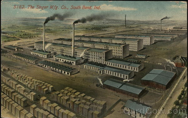 The Singer Mfg. Co. South Bend Indiana