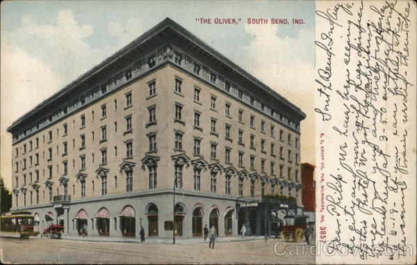 The Oliver South Bend Indiana
