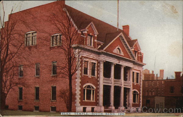 Street View of the Elks' Temple South Bend Indiana