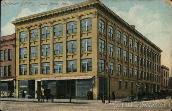 Street View of the Jefferson Building South Bend Indiana