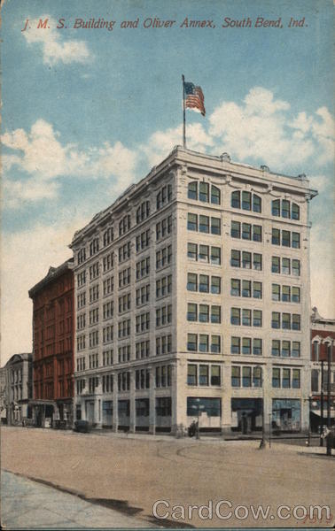 J.M.S. Building and Oliver Annex South Bend Indiana