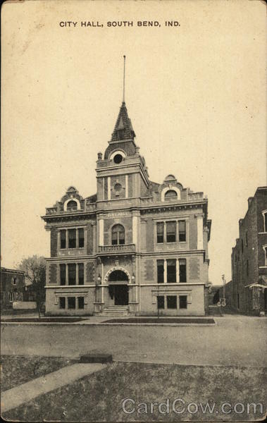 Street View of City Hall South Bend Indiana