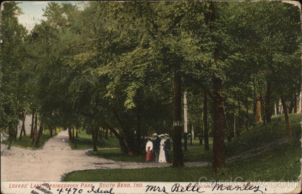 Lovers' Lane, Springbrook Park South Bend Indiana