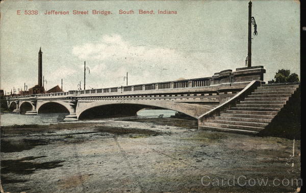 Jefferson Street Bridge South Bend Indiana