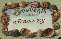 Souvenir From Arena Postcard