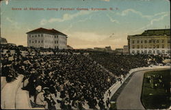 Scene at Stadium, During Football Games Scene at Stadium, During Football Games