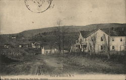 View of Town Glenford, NY Postcard Postcard Postcard