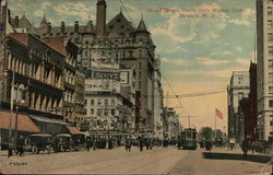 Broad Street, North from Market Street Newark, NJ Postcard Postcard Postcard