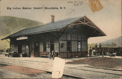 Big Indian Station, Catskill Mountains Postcard