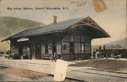 Big Indian Station, Catskill Mountains New York Postcard Postcard Postcard