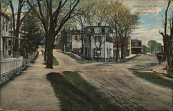 Entering Village from the South Postcard