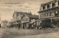 Railroad Street View Postcard
