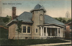 Skene Memorial Library Fleischmanns, NY Postcard Postcard Postcard