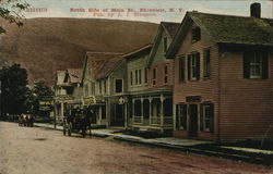 South Side of Main St. Phoenicia, NY Postcard Postcard Postcard