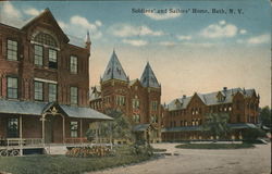 Soldiers' and Sailors' Home Postcard