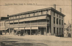 Occidental Hotel, Grand St. Postcard