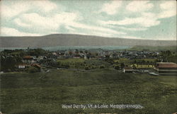 West Derby VT & Lake Memphremago Vermont Postcard Postcard Postcard