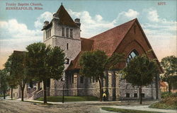 Trinity Baptist Church Minneapolis, MN Postcard Postcard Postcard