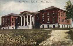 Iowa Odd Fellows Orphan Home Postcard