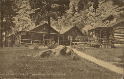 Hotel and Cottage, Troutdale-in-the-Pines Postcard