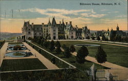 Biltmore House North Carolina Postcard Postcard Postcard