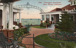 Kensington Apartments Santa Monica, CA Postcard Postcard Postcard