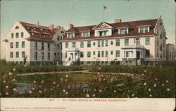 St Luke's Hospital and Grounds Spokane, WA Postcard Postcard Postcard