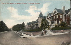 Newer Residence Street Portland, OR Postcard Postcard Postcard