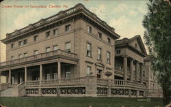 Crozer Home for Incurables Chester, PA Postcard Postcard Postcard