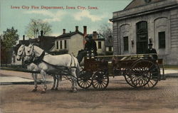 Iowa City Fire Department Postcard Postcard Postcard