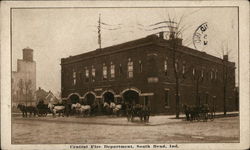 Central Fire Department Postcard