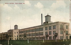 Watch Factory Postcard