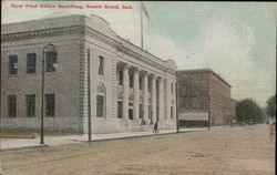 New Post Office Building South Bend, IN Postcard Postcard Postcard