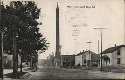 Water Tower Postcard