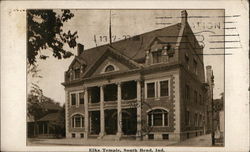 Elks Temple South Bend, IN Postcard Postcard Postcard