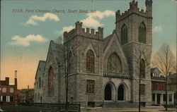 5198 First Christian Church Postcard