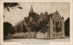 First Baptist Church Postcard
