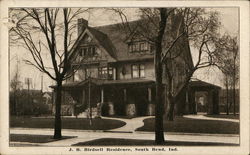 JB Birdsell Residence Postcard