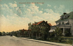 Riverside Drive South Bend, IN Postcard Postcard Postcard