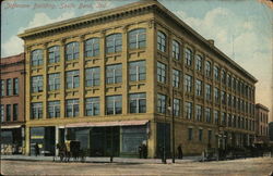 Street View of the Jefferson Building Postcard
