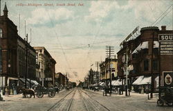 Michigan Street Postcard