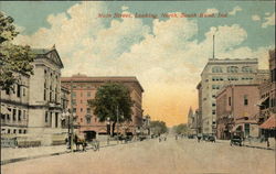 Main Street, Looking North Postcard